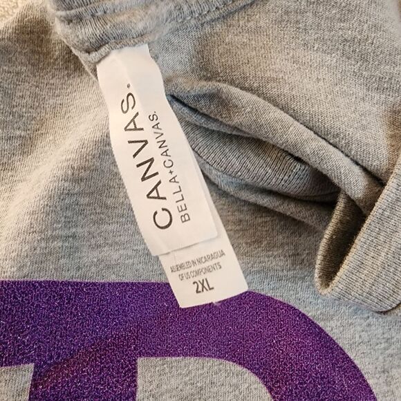 Bella Canvas Davy Jones From The Monkees Gray Tshirt Size 2XL - Picture 6 of 7